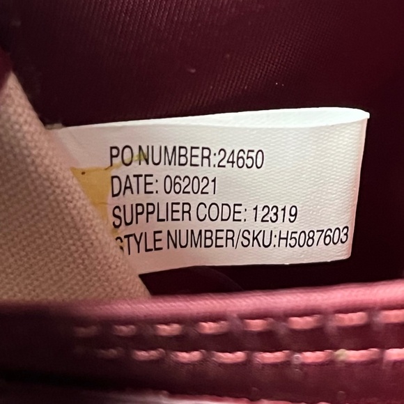 Radley London Pocket Essentials Responsible Maroon Nylon Zip Top Crossbody Bag - Picture 15 of 16